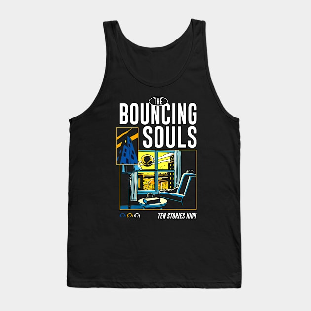 The Bouncing Souls 5 Tank Top by Edwin Vezina